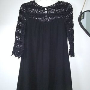 Black lacey dress size small